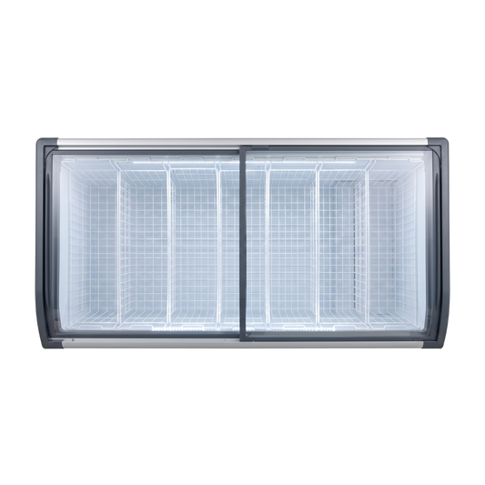 CF-720 Curved Top Display Chest Freezer