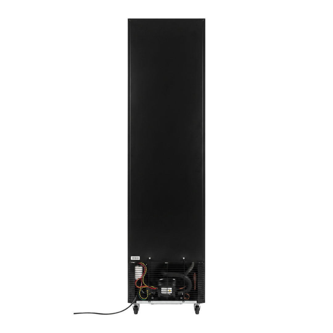 Black Slimline Fridge
