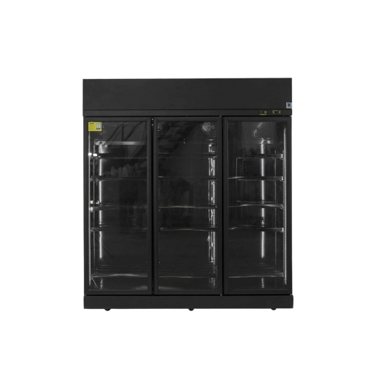Three Door Fridge (Elegance Black)