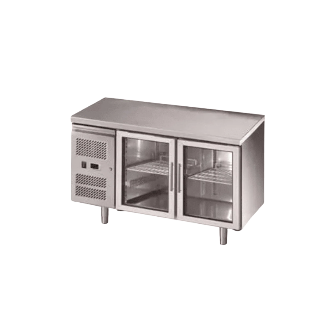 Two Door Underbar Fridge (Glass Doors) - Rent to Buy