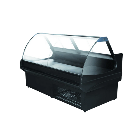 Seafood Curved Glass Deli For Hire