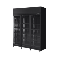 Three Door Freezer (Elegance Black)