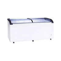 SD-620Q Curved Top Display Chest Freezer - Rent To Buy