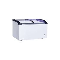 SD-420Q Curved Top Display Chest Freezer - Rent To Buy