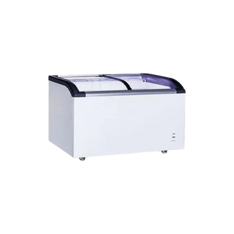 compare product SD-420Q Curved Top Display Chest Freezer - Rent To Buy