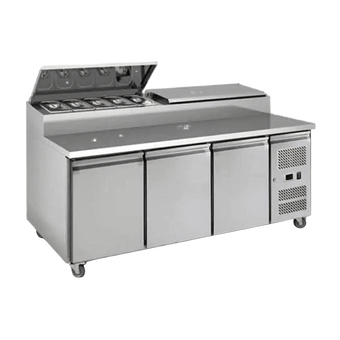 compare product Three Door Pizza Prep Bar - Rent to Buy