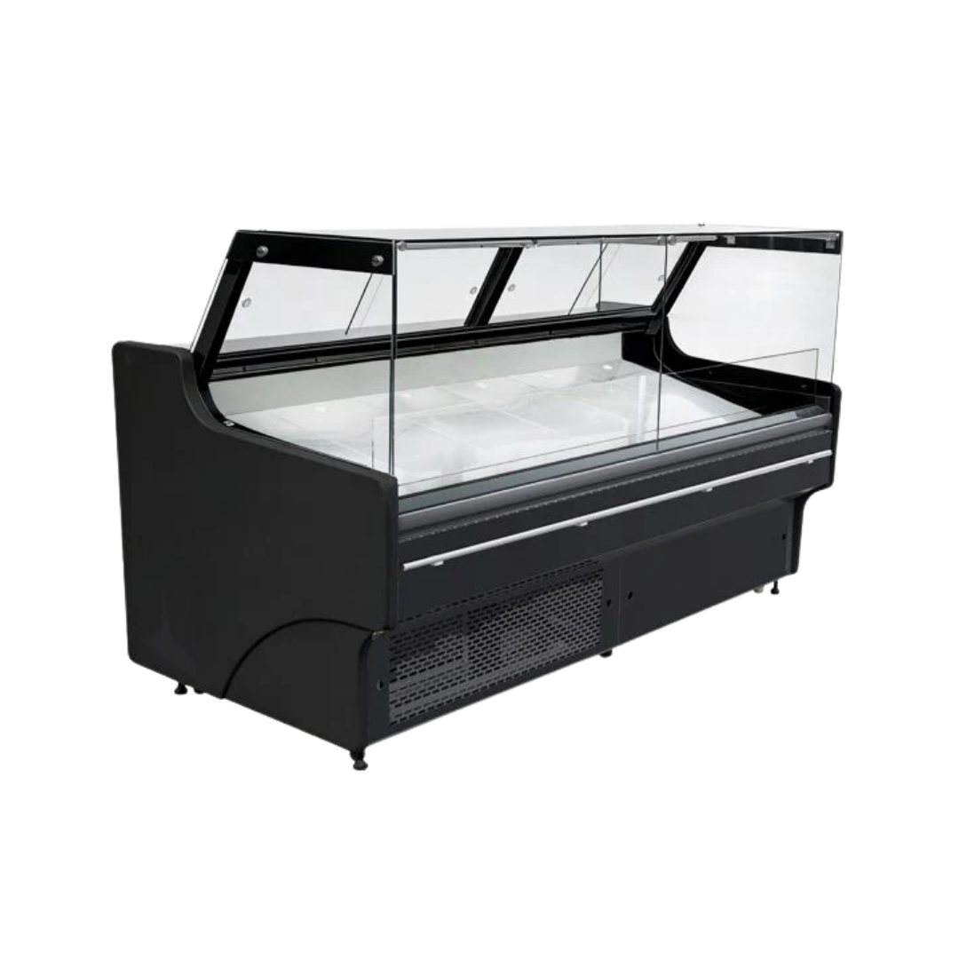 Square Glass Deli – 2mtr For Hire