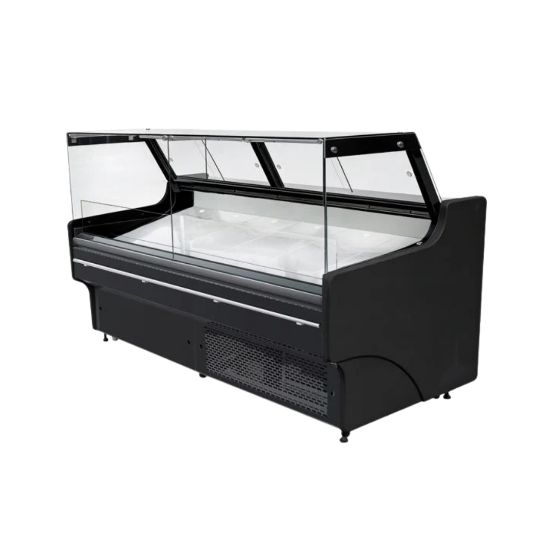 Square Glass Deli – 2mtr For Hire