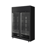 Two Door Freezer (Elegance Black)