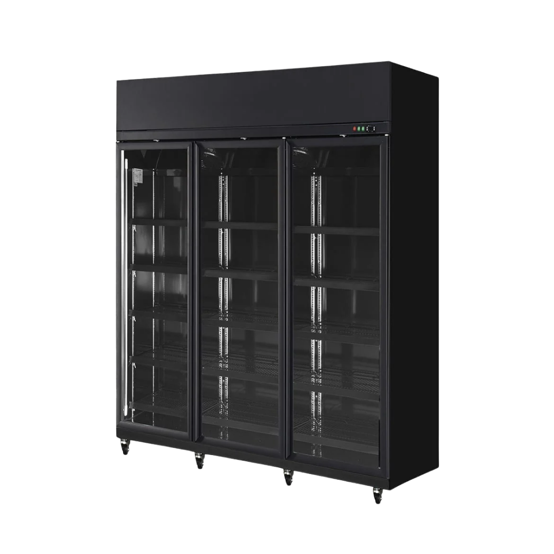 Three Door Fridge (Elegance Black)