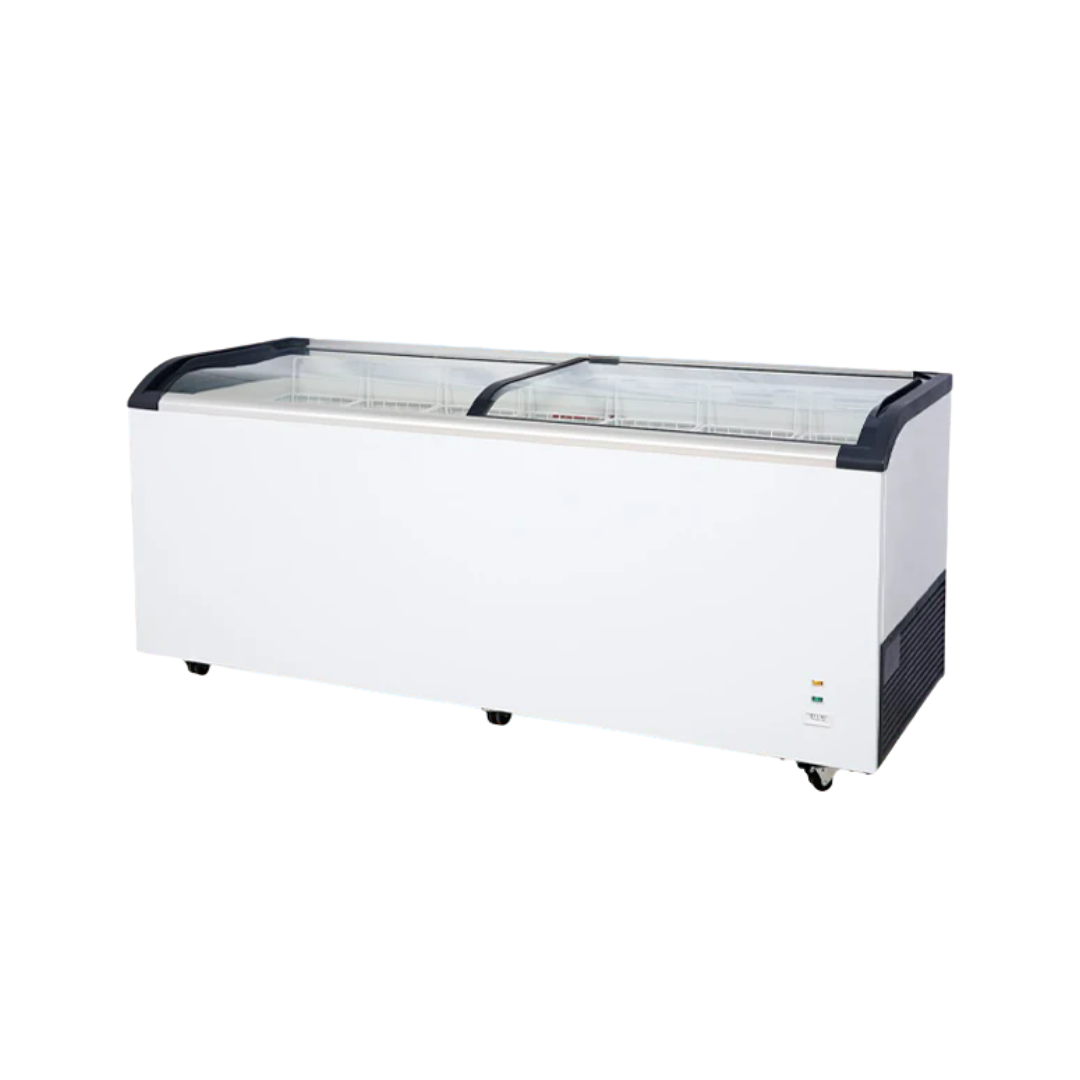 SD-720Q Curved Top Display Chest Freezer - Rent To Buy
