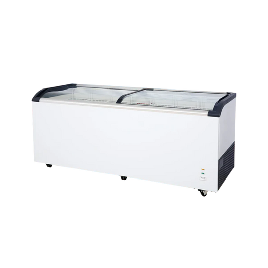 SD-720Q Curved Top Display Chest Freezer - Rent To Buy