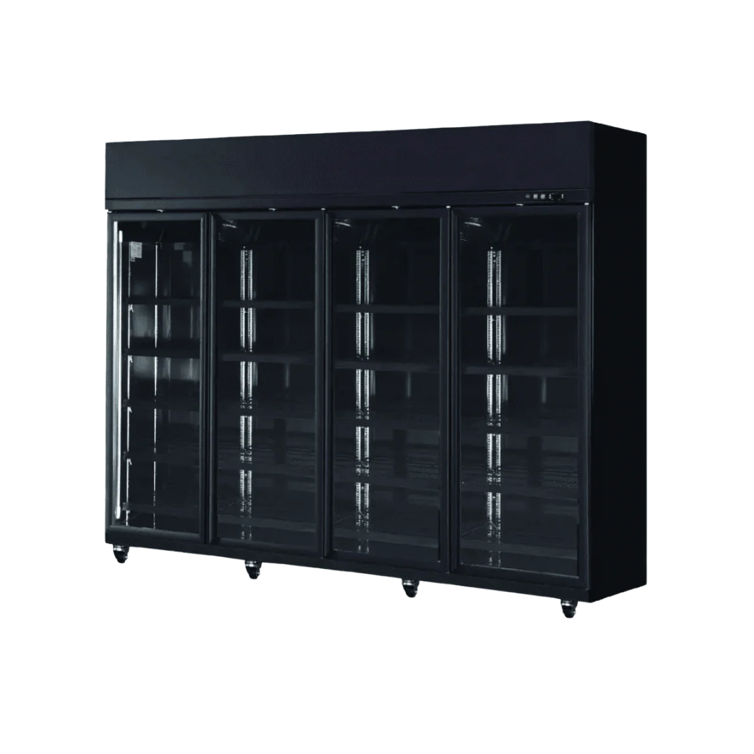 Four Door Fridge (Elegance Black) - Rent to Buy
