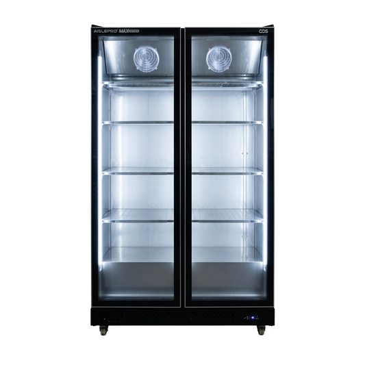 AislePro MAX Double Door Display Freezer - Rent to Buy