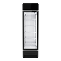 Black Slimline Freezer - Rent to Buy