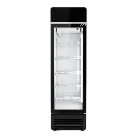 Black Slimline Freezer - Rent to Buy