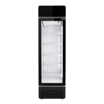 compare product Black Slimline Fridge