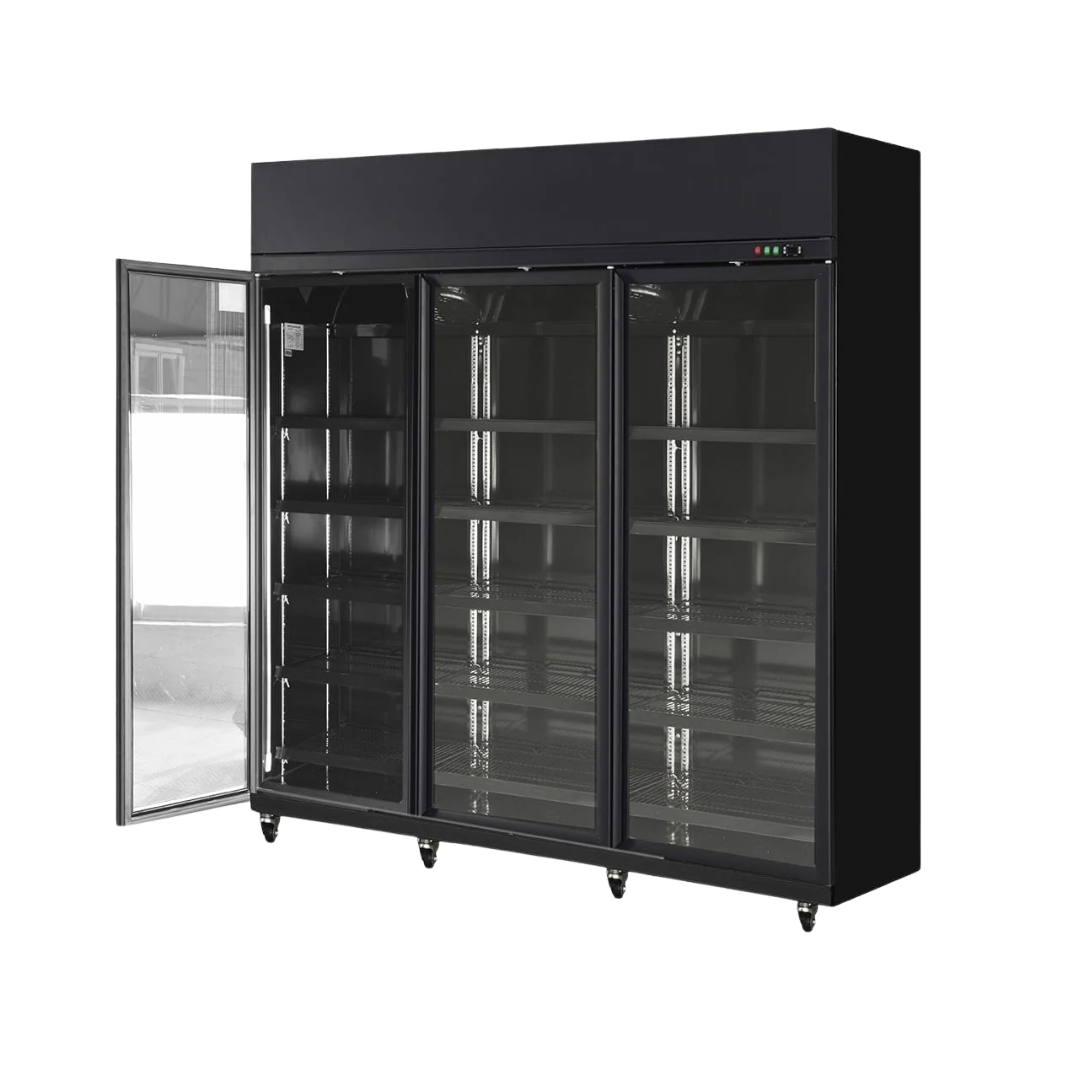 Three Door Fridge (Elegance Black)