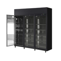 Three Door Fridge (Elegance Black)