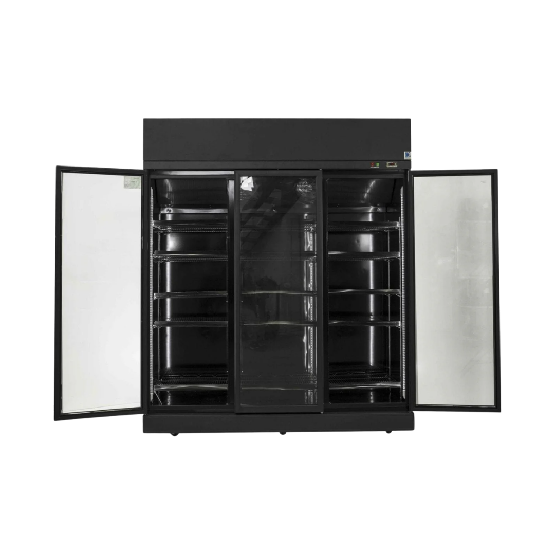 Three Door Freezer (Elegance Black)