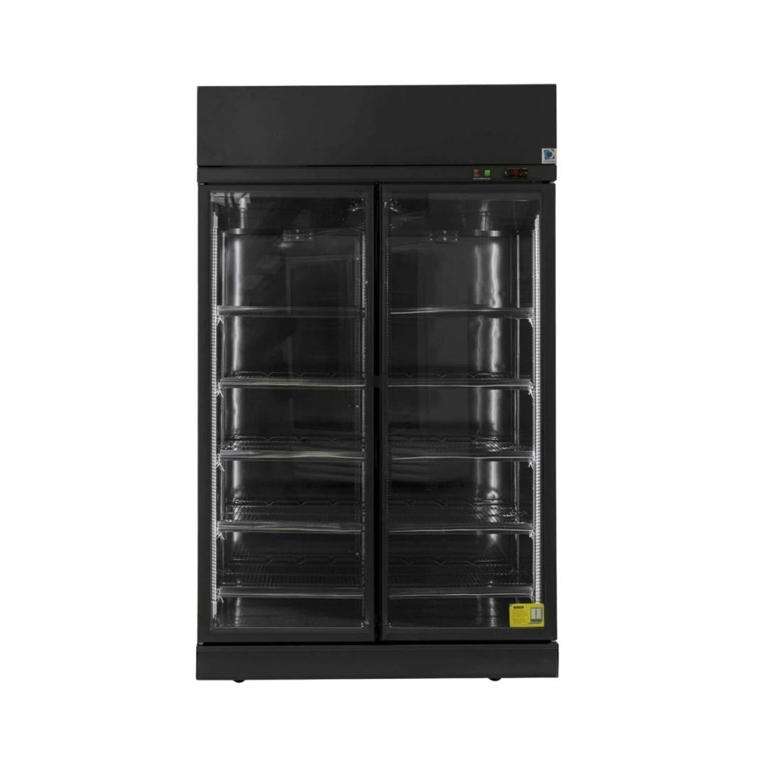 Two Door Freezer (Elegance Black)