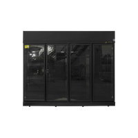 Four Door Fridge (Elegance Black) - Rent to Buy