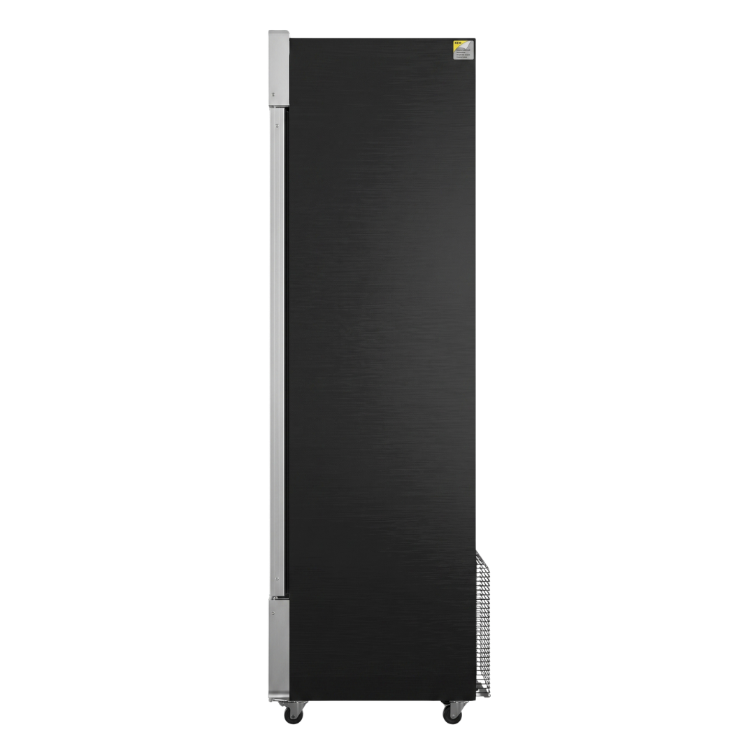 Black Slimline Fridge