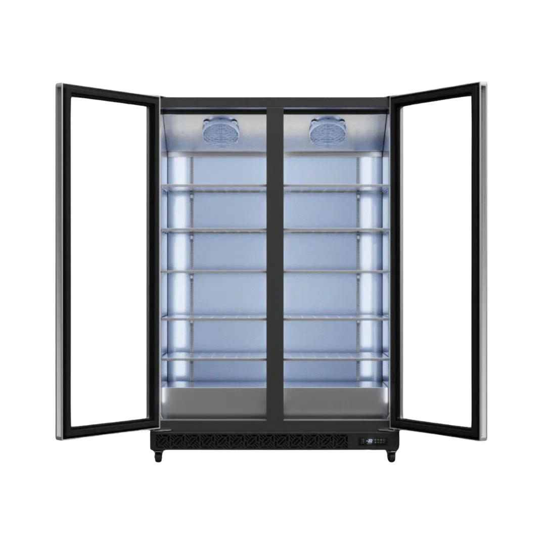 AislePro MAX Double Door Display Fridge