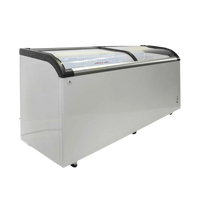 SD-620Q Curved Top Display Chest Freezer - Rent To Buy