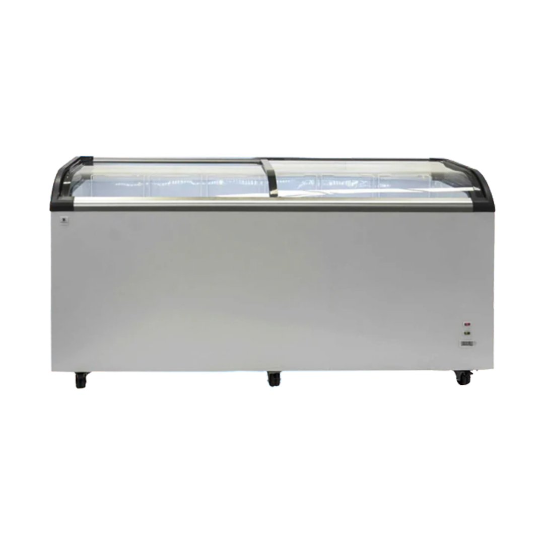 SD-720Q Curved Top Display Chest Freezer - Rent To Buy