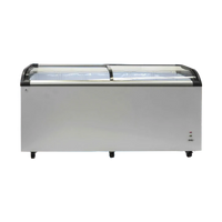 SD-720Q Curved Top Display Chest Freezer - Rent To Buy
