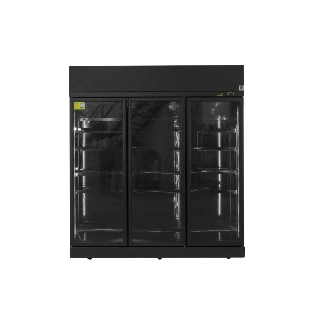 Three Door Fridge (Elegance Black)