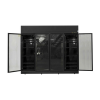 Four Door Fridge (Elegance Black) - Rent to Buy