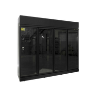 Four Door Freezer (Elegance Black) - Rent to Buy
