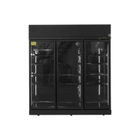 Three Door Freezer (Elegance Black)