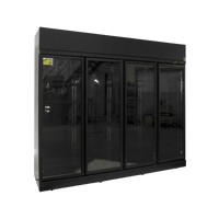 Four Door Fridge (Elegance Black) - Rent to Buy