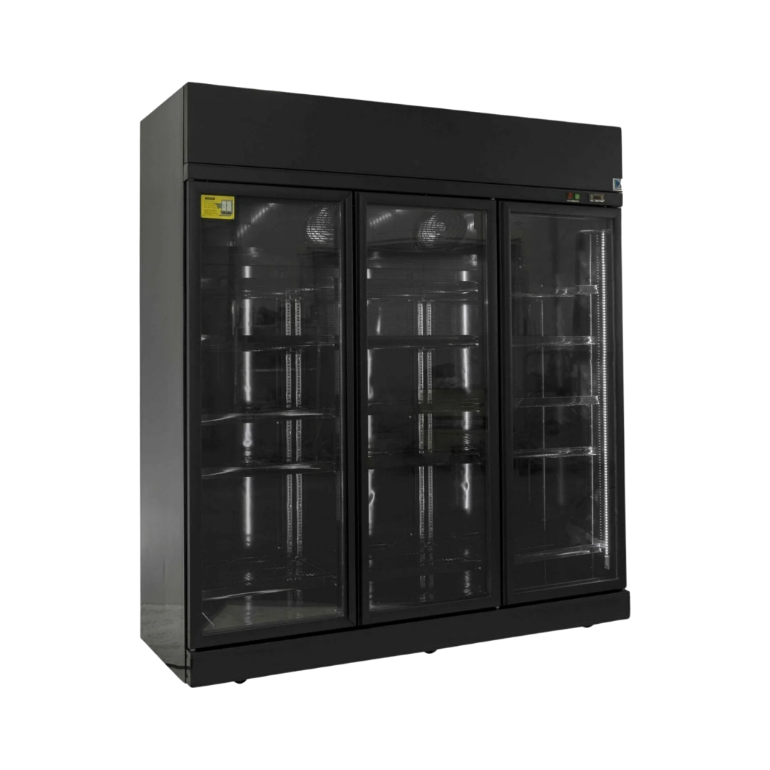 Three Door Fridge (Elegance Black)