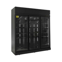 Three Door Fridge (Elegance Black)