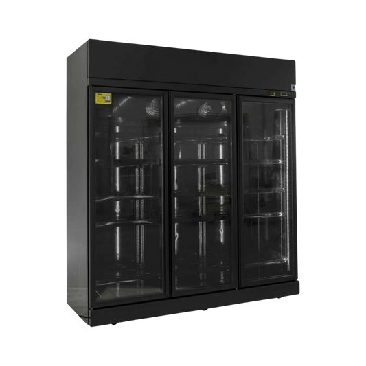 Three Door Fridge (Elegance Black)