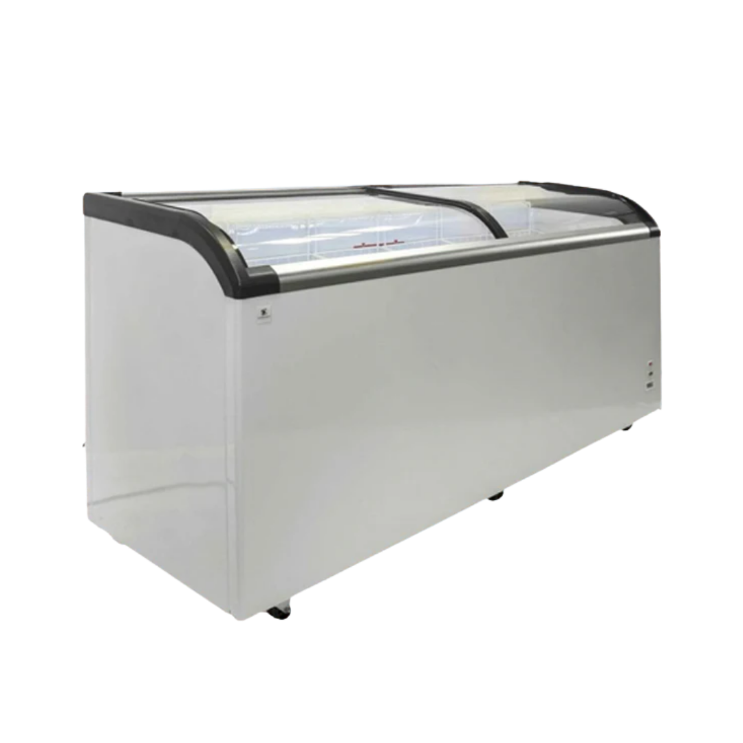 SD-720Q Curved Top Display Chest Freezer - Rent To Buy