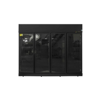 Four Door Freezer (Elegance Black) - Rent to Buy