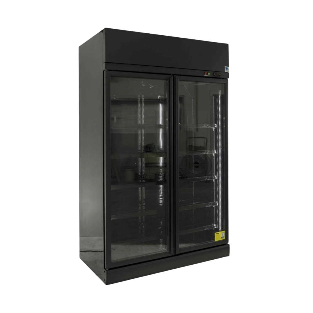 Two Door Freezer (Elegance Black)