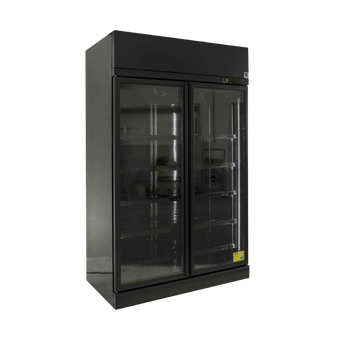 compare product Two Door Freezer (Elegance Black)