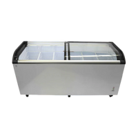 CF-720 Curved Top Display Chest Freezer For Hire