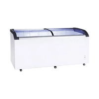 SD-720Q Curved Top Display Chest Freezer - Rent To Buy