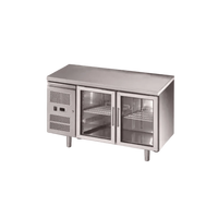 Two Door Underbar Fridge (Glass Doors)
