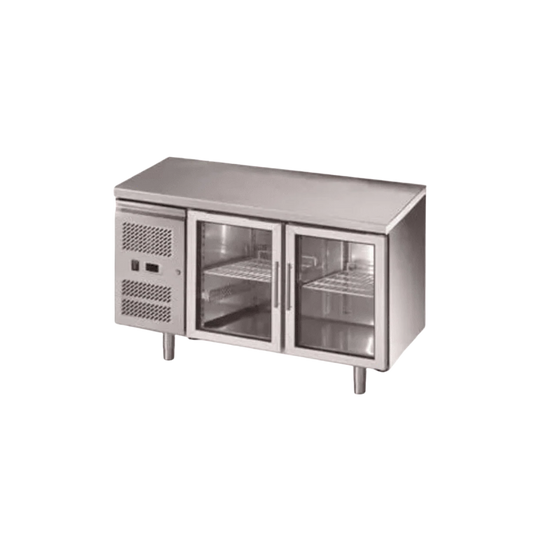 Two Door Underbar Fridge (Glass Doors)