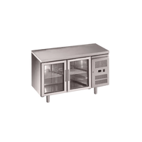 Two Door Underbar Fridge (Glass Doors)