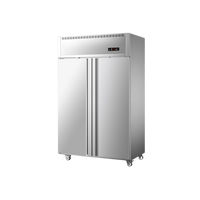 Two Door Fridge (Stainless Steel)