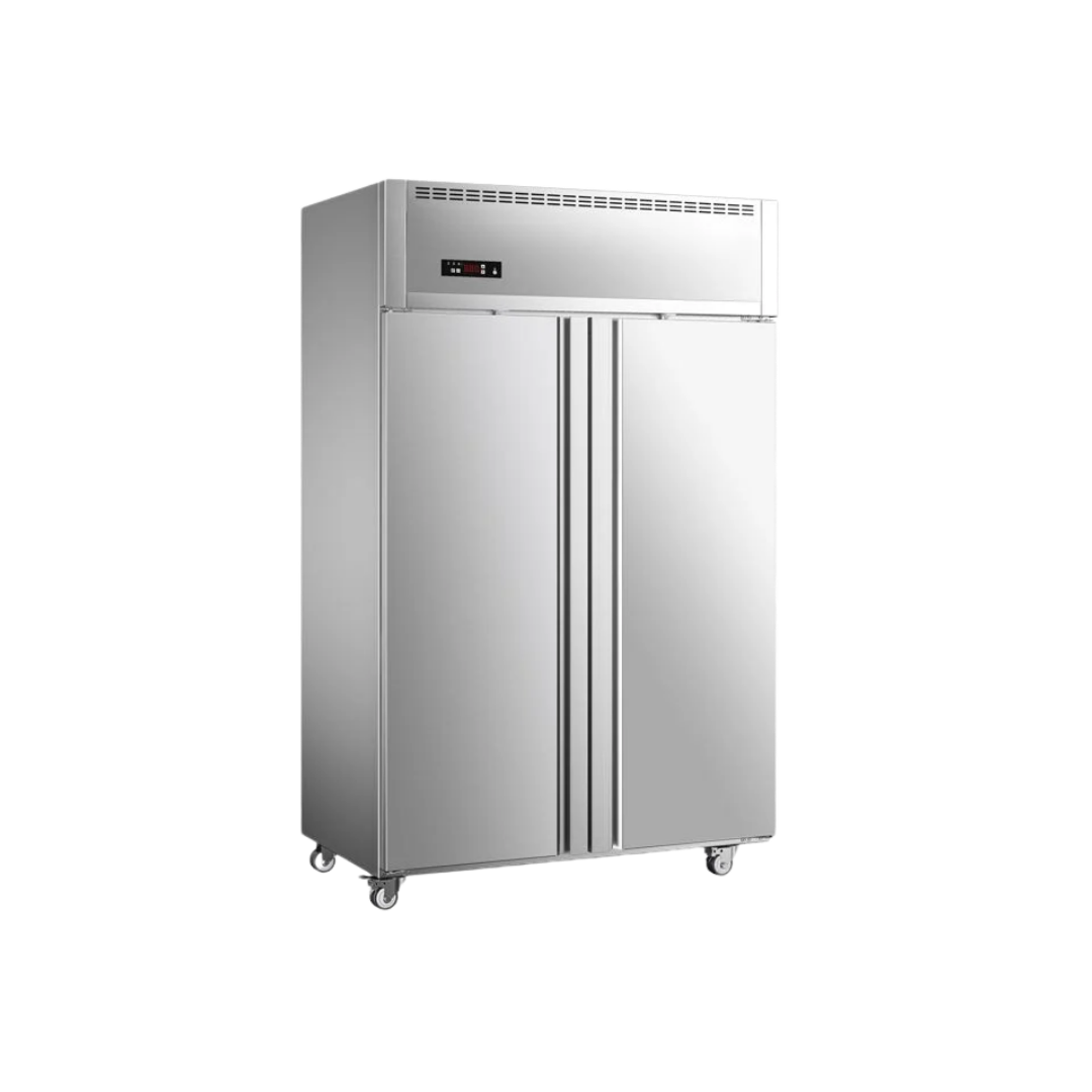 Two Door Fridge (Stainless Steel)